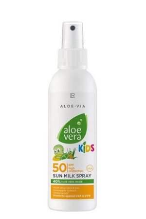 Spray solaire enfants LR IP50, haute protection UVA/UVB, peau sensible