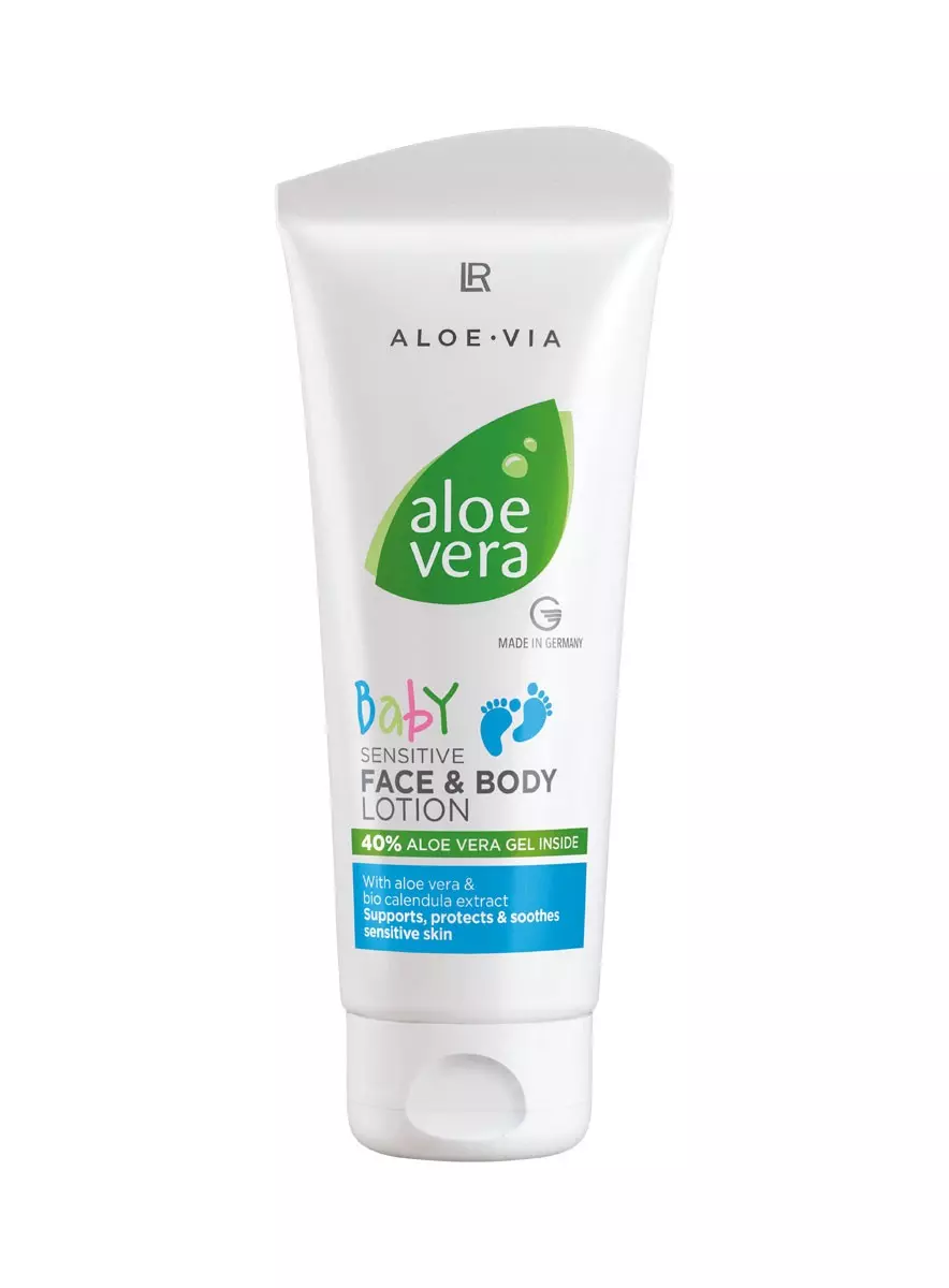 LR Aloe VIA Crème pour le Visage & le Corps pour Bébé à l’Aloe Vera