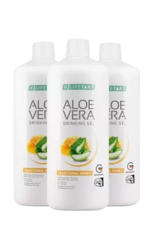 Aloe Vera Gel à Boire au Miel Traditionnel LR LIFETAKT : Bien-Être et Douceur Naturelle x3
