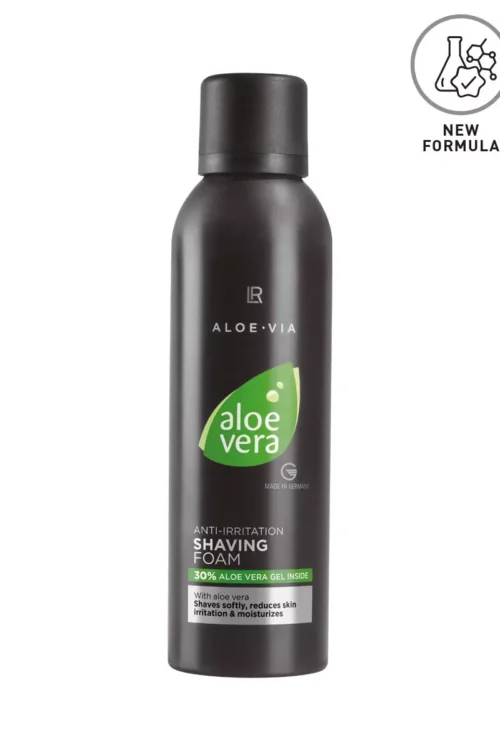 Mousse de rasage calmante Aloe Vera LR Health & Beauty – Soin homme peau sensible