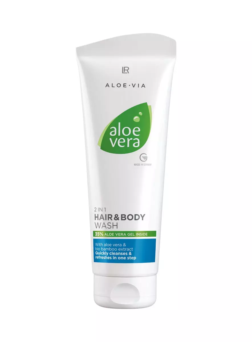 LR Aloe VIA Aloe Vera Shampoing 2 en 1 Cheveux & Corps
