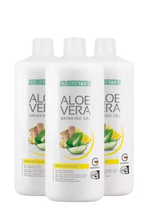 Aloe Vera Gel à Boire Immune Plus LR LIFETAKT : Renforcement Naturel de l'Immunité x3