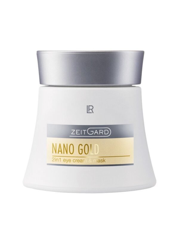 Crème et Masque pour les yeux Nanogold 2en1 LR Health & Beauty – soin anti-âge contour des yeux
