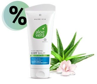 Baume corps Aloe Vera LR hydratant apaisant peau sèche sensible