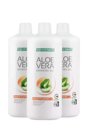 Aloe Vera Gel à Boire Pêche LR LIFETAKT : Fraîcheur et Bien-être Naturel x3