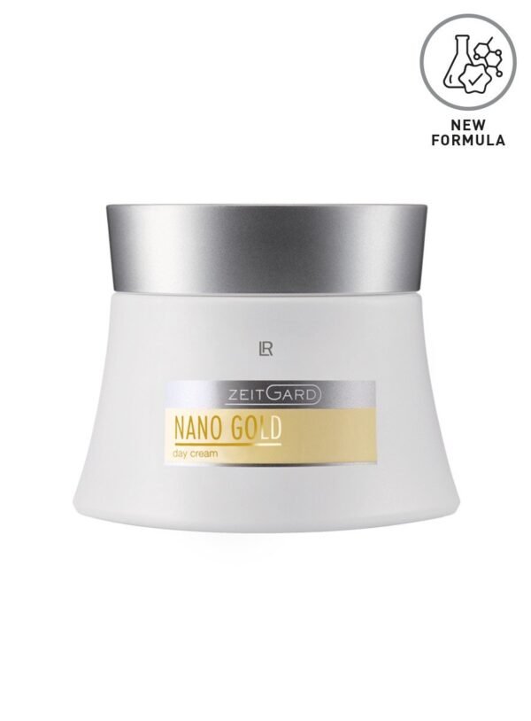 Crème de jour anti-âge Nanogold & Soie LR – peau lisse et lumineuse