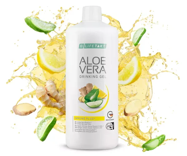 Aloe Vera Gel à Boire Immune Plus LR LIFETAKT : Renforcement Naturel de l'Immunité x6 – Image 2