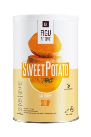 Boîte de soupe LR FIGUACTIVE Patate Douce – substitut de repas vegan et riche en fibres