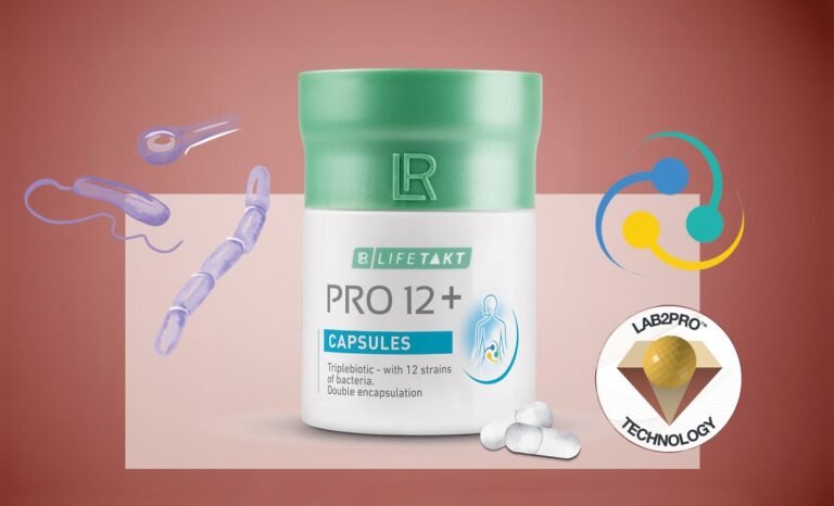 PRO 12 + LR LIFETAKT – Complément probiotique avec 12 souches bactériennes