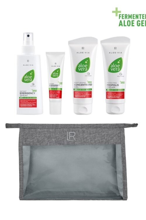 Trousse de soins Aloe Vera – ensemble hydratant et réparateur pour peau et cheveux