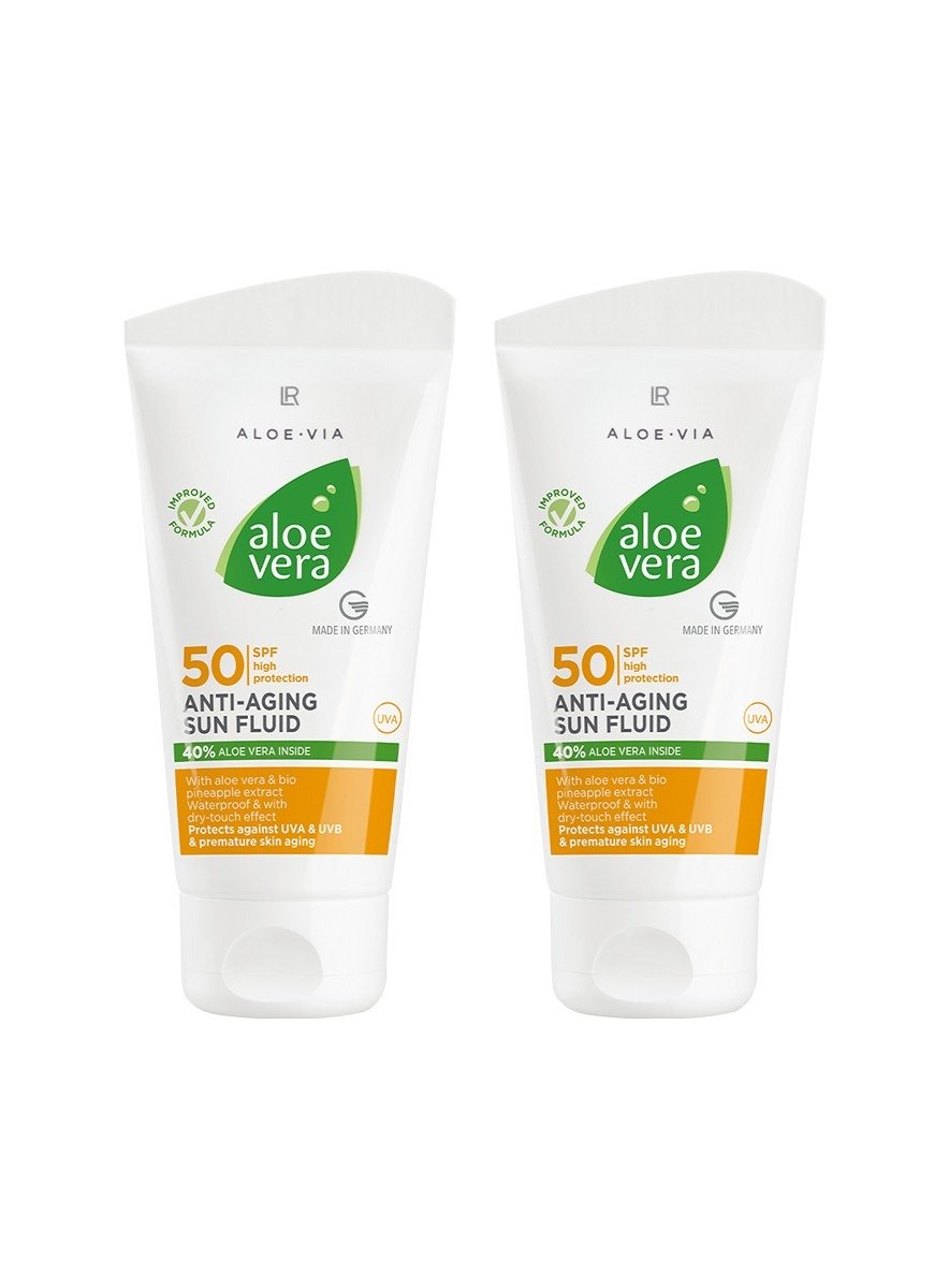 Duo de crèmes solaires anti-âge IP50 à l’aloe vera LR Health and Beauty