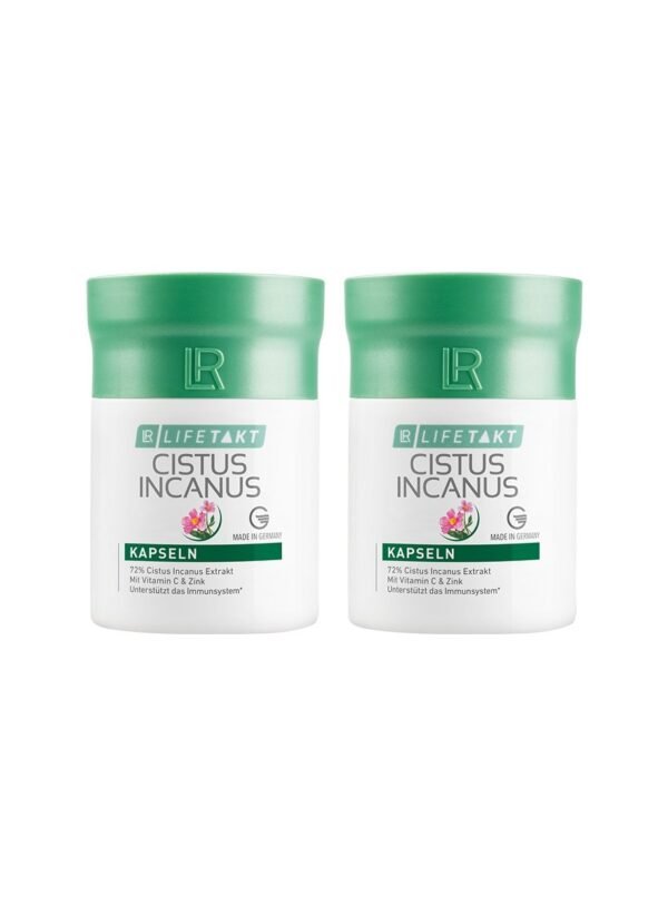 Pack de 2 boîtes de capsules LR Lifetakt Cistus Incanus – Renforcement immunitaire naturel