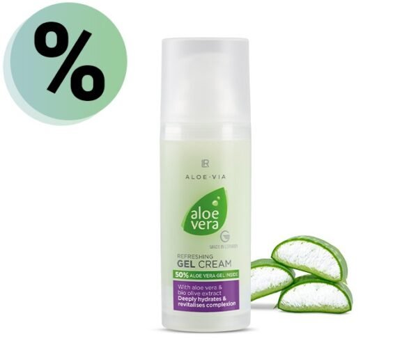 Gel-crème rafraîchissant Aloe Vera LR Health & Beauty – Offre spéciale soin hydratant visage