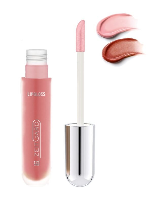 Gloss repulpant Peachy Brown LR ZEITGARD Signature – effet volume et brillance naturelle