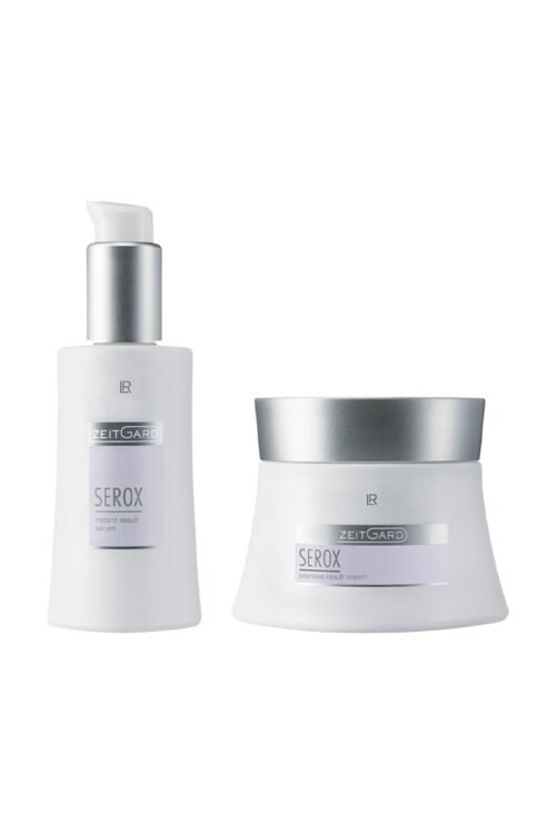 Set SEROX LR ZEITGARD – soin anti-âge avec crème de jour/nuit et sérum