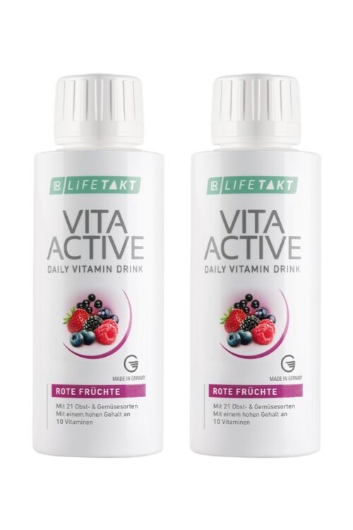 Set Vita Aktiv LR – 2 bouteilles de concentré multivitaminé aux fruits pour énergie et immunité