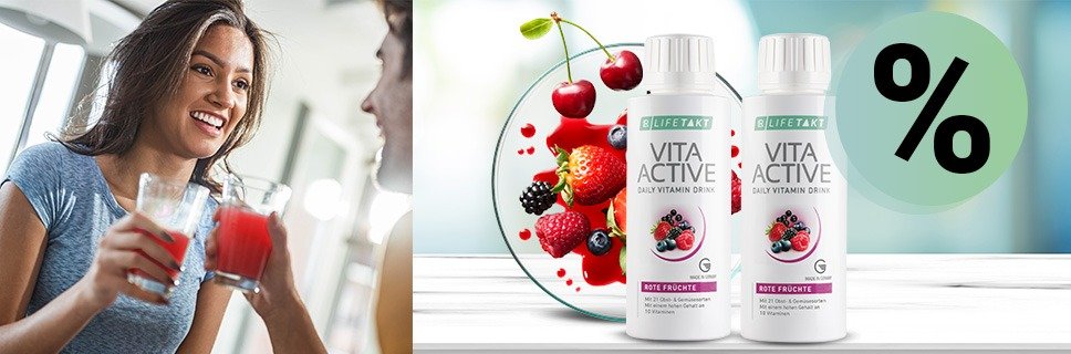 Offre LR Vita Active juillet 2025 – Pack 2 flacons en promotion pour renforcer l'immunité et la vitalité naturellement