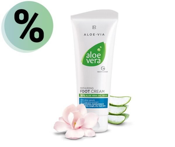 Crème réparatrice pour les pieds Aloe Vera LR – Soin nourrissant et apaisant