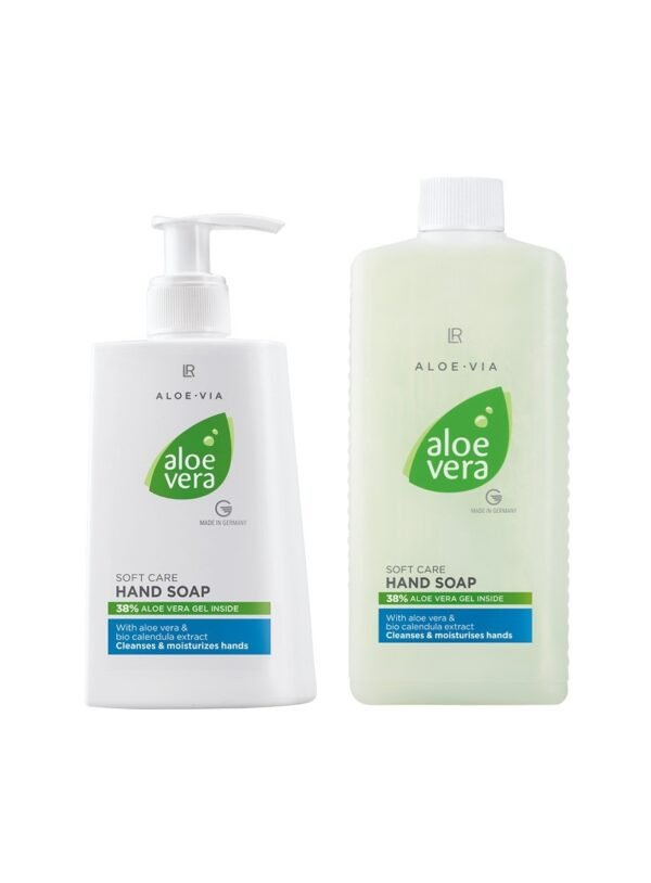 Lot de 2 savons liquides Aloe Vera LR Health & Beauty – Nettoyage doux et hydratant