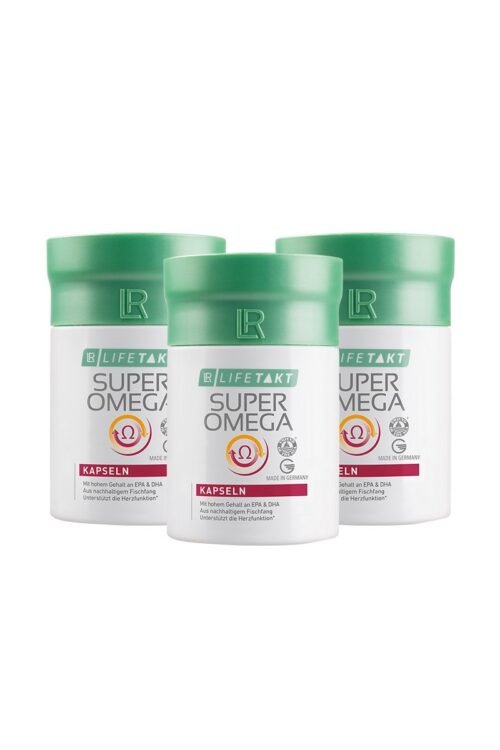 Complément alimentaire Super Omega 3 Aktiv LR Health and Beauty – Set de 3 flacons