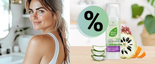 Sérum raffermissant Aloe Vera LR – Soin visage hydratant et tonifiant