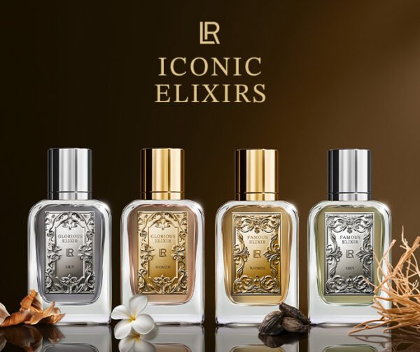 Coffret Iconic Elixirs LR Health & Beauty – Collection de parfums masculins élégants et puissants