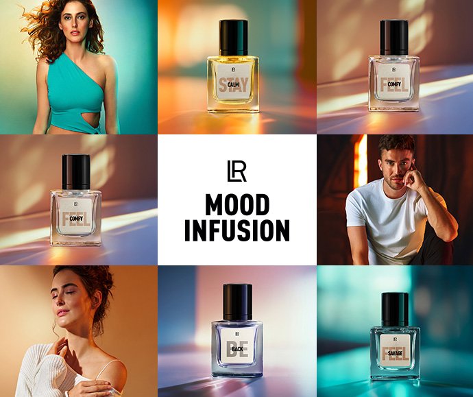 MOOD INFUSION collection de parfums LR Health and Beauty – eau de parfum homme et femme