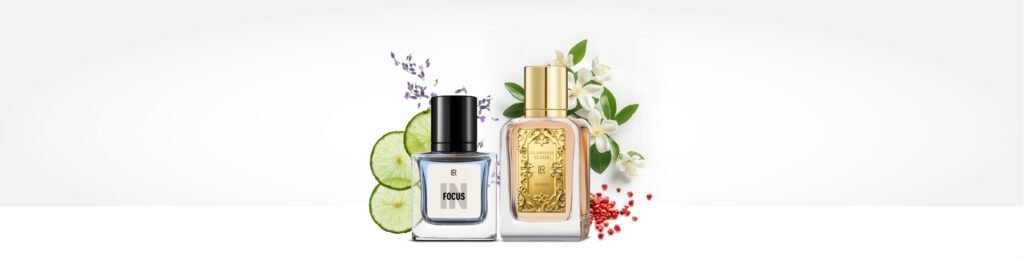 Parfums LR Health and Beauty – best-sellers MOOD INFUSION et ICONIC ELIXIR