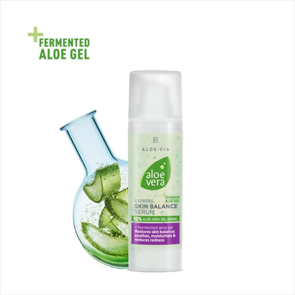 Sérum LR Aloe Vera Express Skin Balance apaisant rougeurs et hydratant