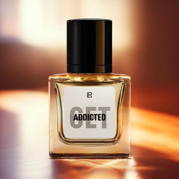GET ADDICTED Eau de Parfum pour lui LR Health & Beauty – parfum homme charismatique, cuir boisé et musc