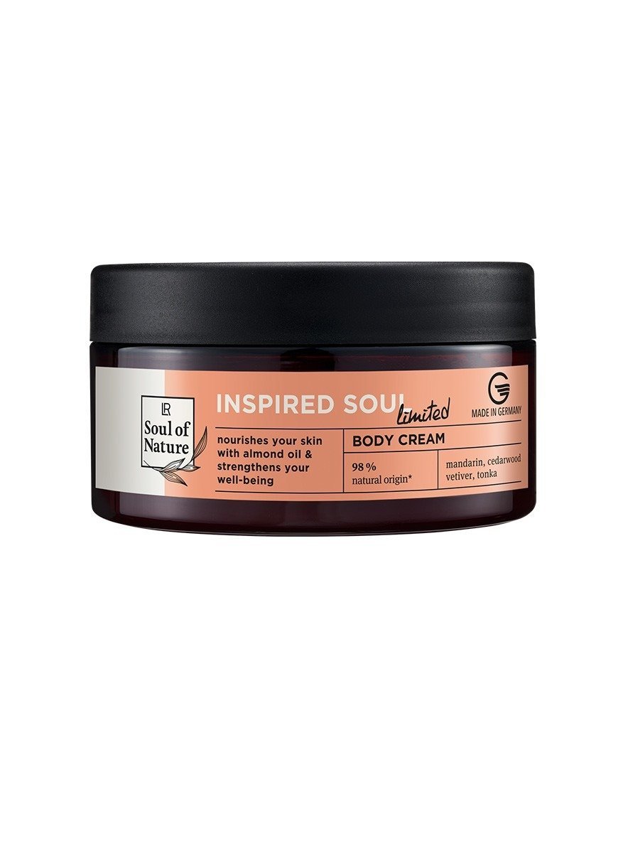 Crème Corps Inspired Soul LR – soin corps nourrissant 98% naturel 200 ml