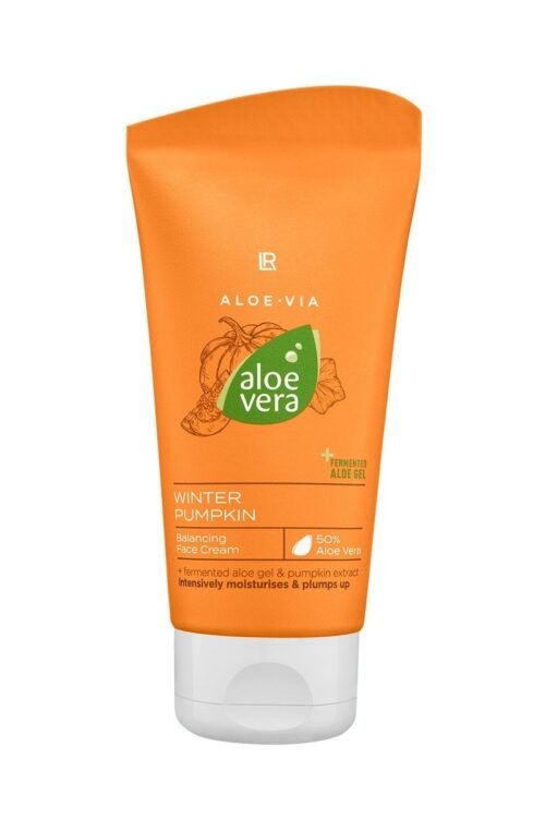 ube crème visage équilibrante Aloe Vera Winter Pumpkin 50% édition limitée LR 75ml