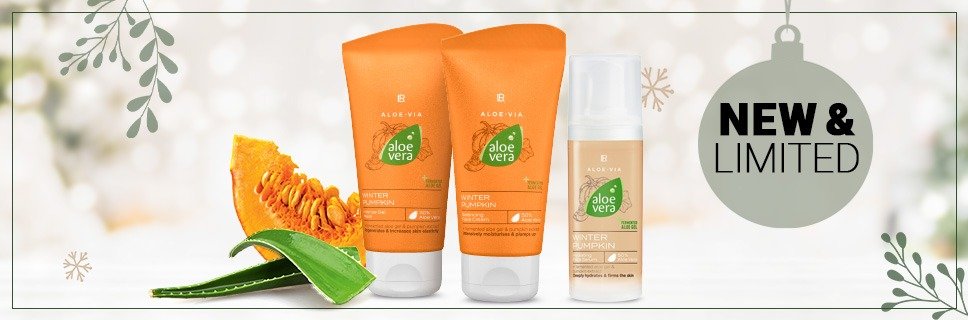 Coffret Pumpkin Spice Care Set LR – routine corps automnale à la citrouille gourmande
