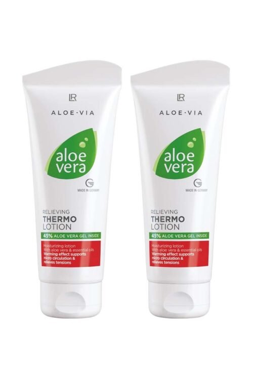 Duo pack LR Aloe Vera ThermoLotion pour massage chauffant et détente musculaire