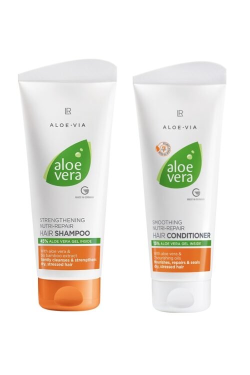 Set cheveux Aloe Vera LR shampoing et soin hydratant