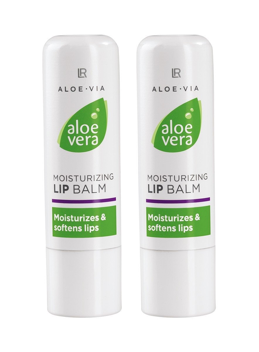 Set de deux baumes à lèvres LR Aloe Vera hydratants et réparateurs