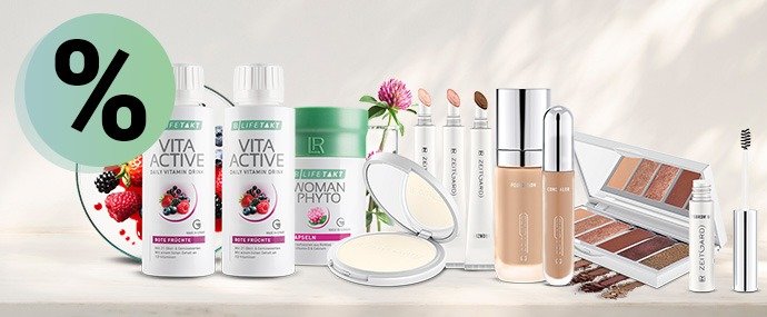 Offres LR Deals avec sélection de produits LR Health and Beauty en promotion