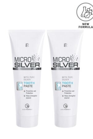 Set de 2 dentifrices LR Microsilver Plus pour dents et gencives sensibles