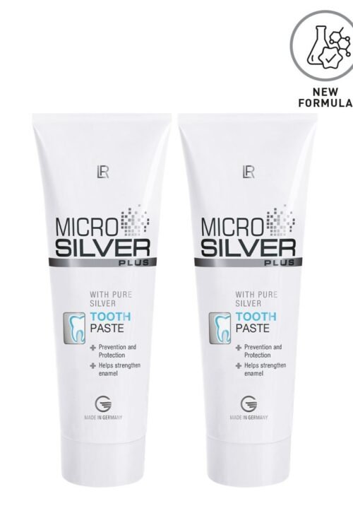 Set de 2 dentifrices LR Microsilver Plus pour dents et gencives sensibles
